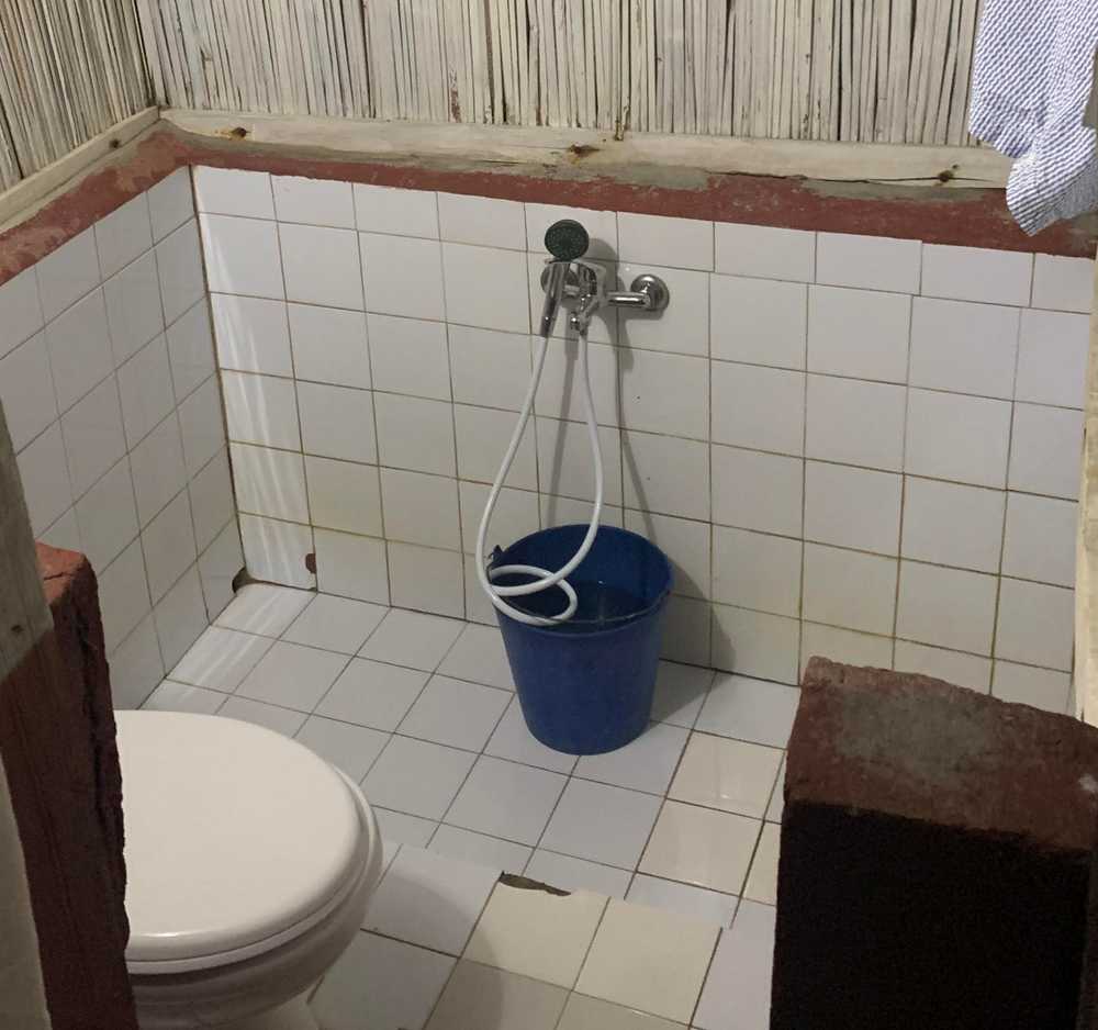 Mein Bad, manchmal gibts auch warmes Wasser