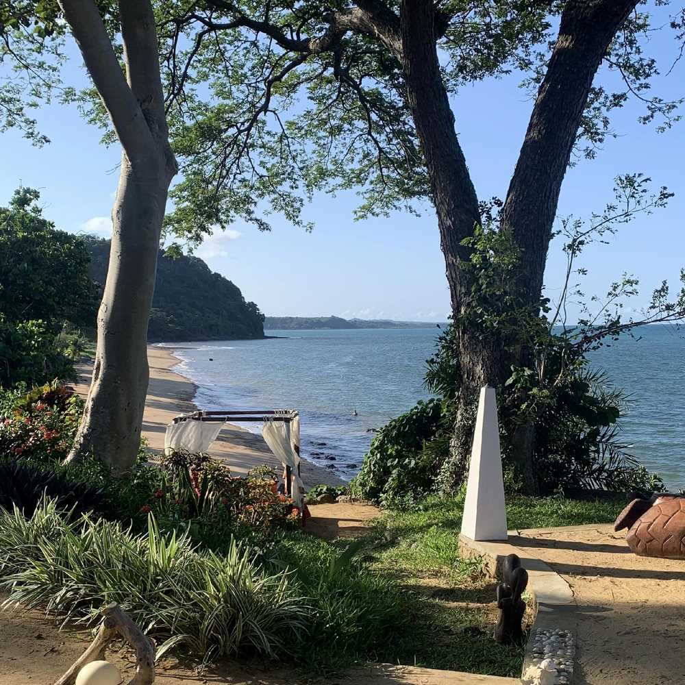 Aussicht auf den Ozean vor Nosy Be